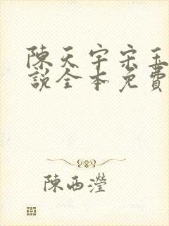 陈天宇宋玉婷小说全本免费阅读