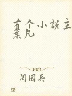 有个小说主角叫叶凡