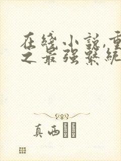 在线小说,重生之最强系统