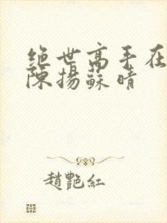 绝世高手在都市陈扬苏晴