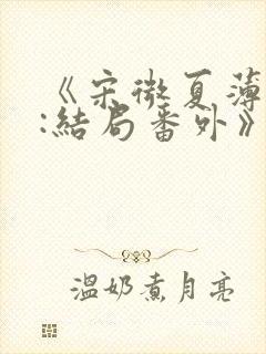 《宋微夏薄以宸:结局番外》