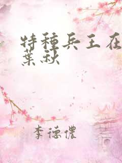 特种兵王在山村叶秋