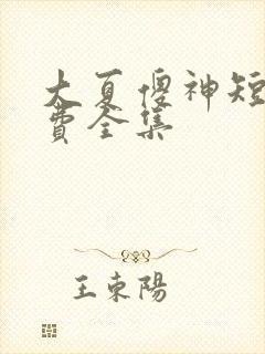 大夏傻神短剧免费全集