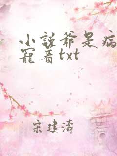 小说爷是病娇得宠着txt