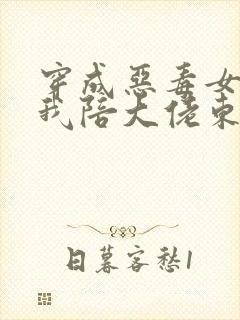 穿成恶毒女配,我陪大佬东山再起小说