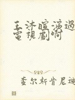 王沐暄演过什么电视剧啊