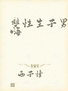 双性生子男男高嗨