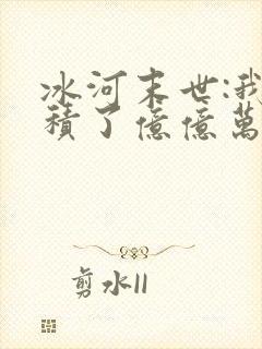 冰河末世:我囤积了亿亿万物资完本