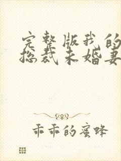 完整版我的冰山总裁未婚妻