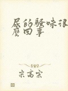 尿的骚味很重怎么回事