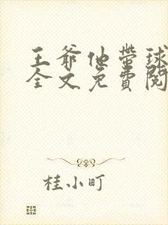 王爷他带球跑了全文免费阅读