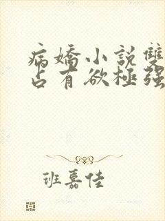 病娇小说双男主占有欲极强囚宠干净