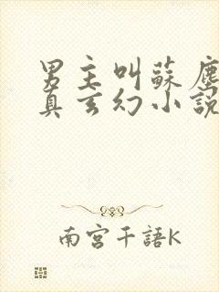 男主叫苏尘的修真玄幻小说