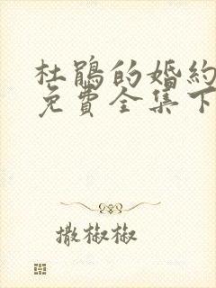 杜鹃的婚约漫画免费全集下拉式漫画