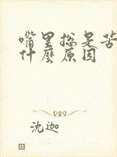 嘴里总是苦的是什么原因