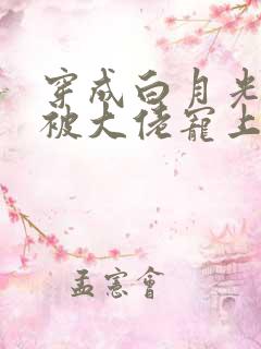 穿成白月光后,被大佬宠上天小说