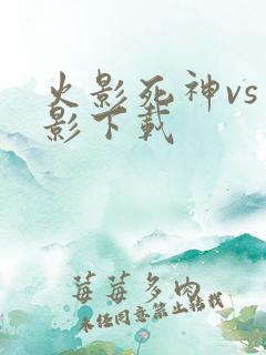 火影死神vs火影下载