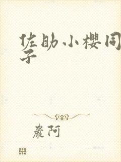 佐助小樱同人本子