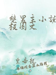 双男主小说穿书校园文