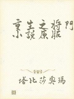 重生之将门毒后小说原版