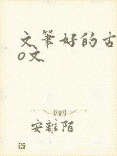 文笔好的古代po文