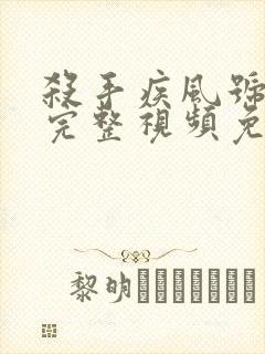 杀手疾风号在线完整视频免费观看