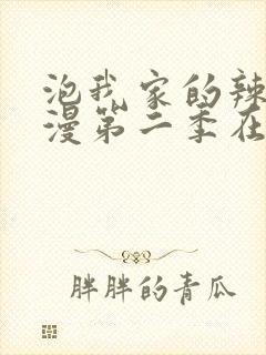 泡我家的辣妹动漫第二季在哪里更新