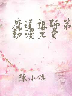 魔道祖师第一季动漫免费