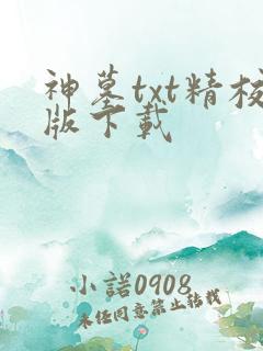 神墓txt精校版下载
