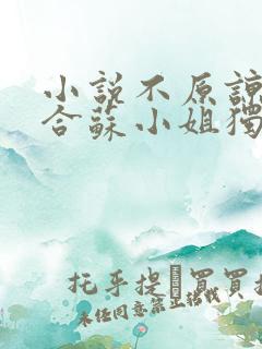 小说不原谅不复合苏小姐独美免费看