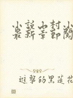 小说山村小神医最新章节阅读