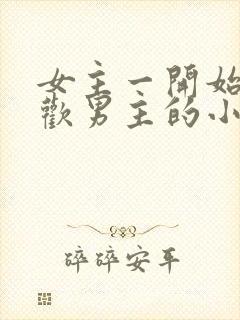 女主一开始不喜欢男主的小说