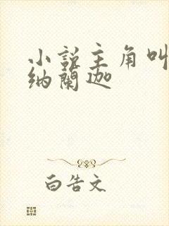 小说主角叫叶观纳兰迦