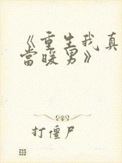 《重生我真没想当暖男》