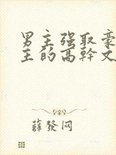 男主强取豪夺女主的高干文