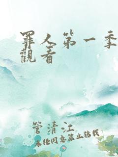 罪人第一季在线观看