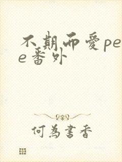 不期而爱pete番外