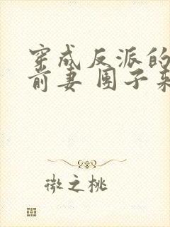 穿成反派的炮灰前妻 团子来袭