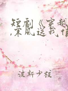 短剧《穿越古代,寒风送我俏佳人》