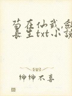苟在仙武,敛尸长生txt小说下载