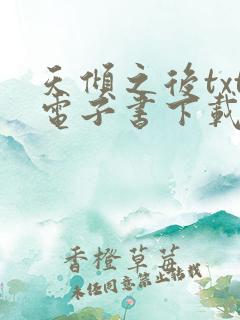 天倾之后txt电子书下载