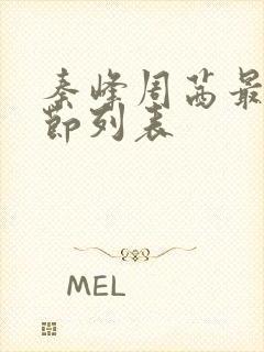 秦峰周茜最新章节列表