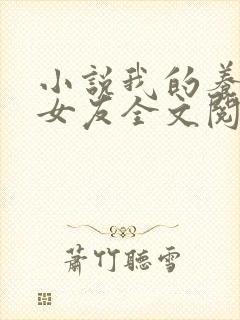 小说我的养成系女友全文阅读