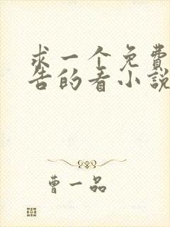 求一个免费无广告的看小说软件