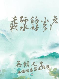 老师的小兔子好软水好多l