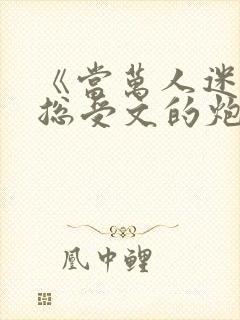 《当万人迷穿成总受文的炮灰攻四》