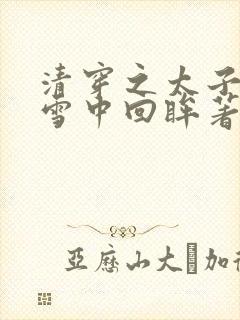 清穿之太子娇妃雪中回眸著