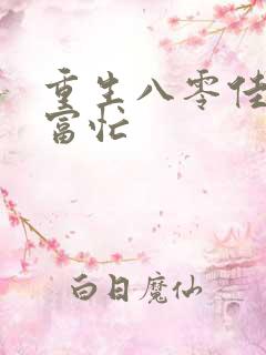 重生八零佳妻致富忙