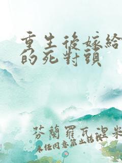 重生后嫁给渣男的死对头