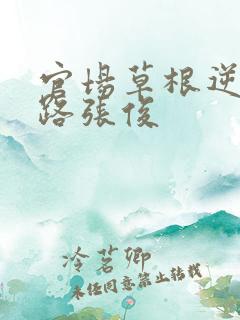 官场草根逆袭之路张俊